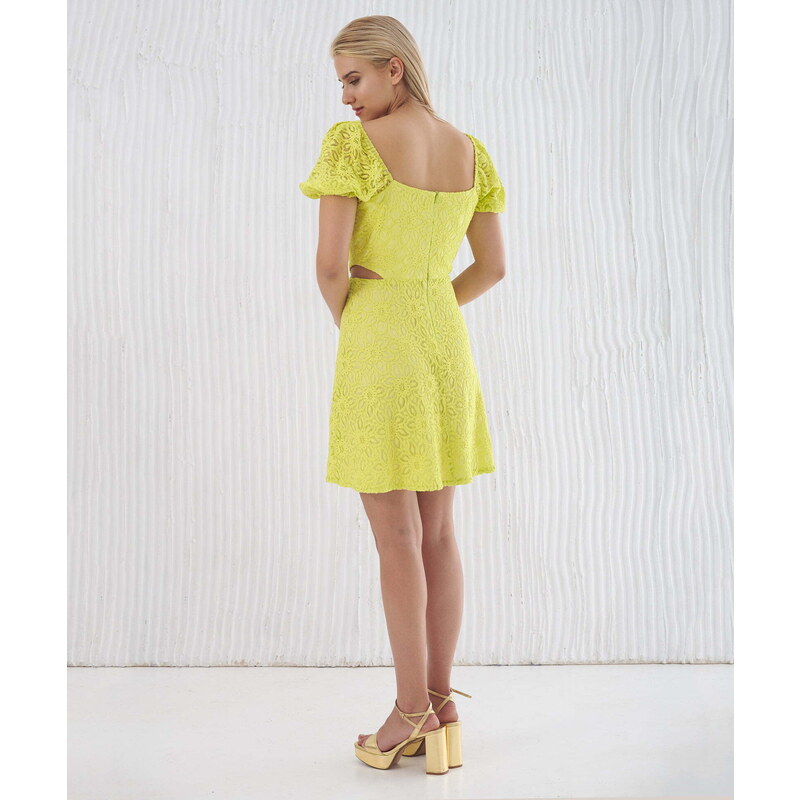 Μini Dress ‘Opal’ Lime