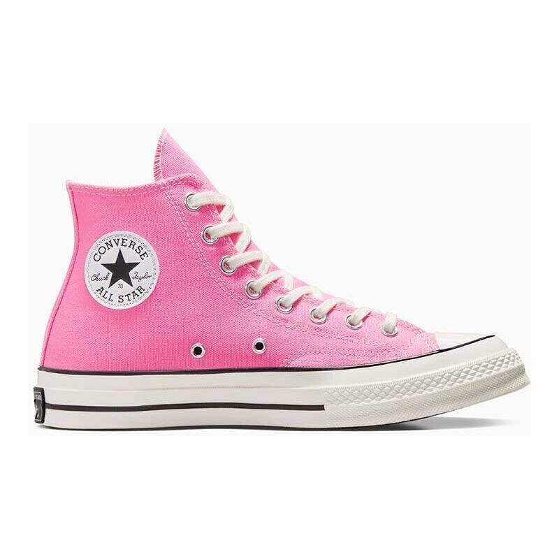 Πάνινα παπούτσια Converse Chuck 70 χρώμα: ροζ, A08184C