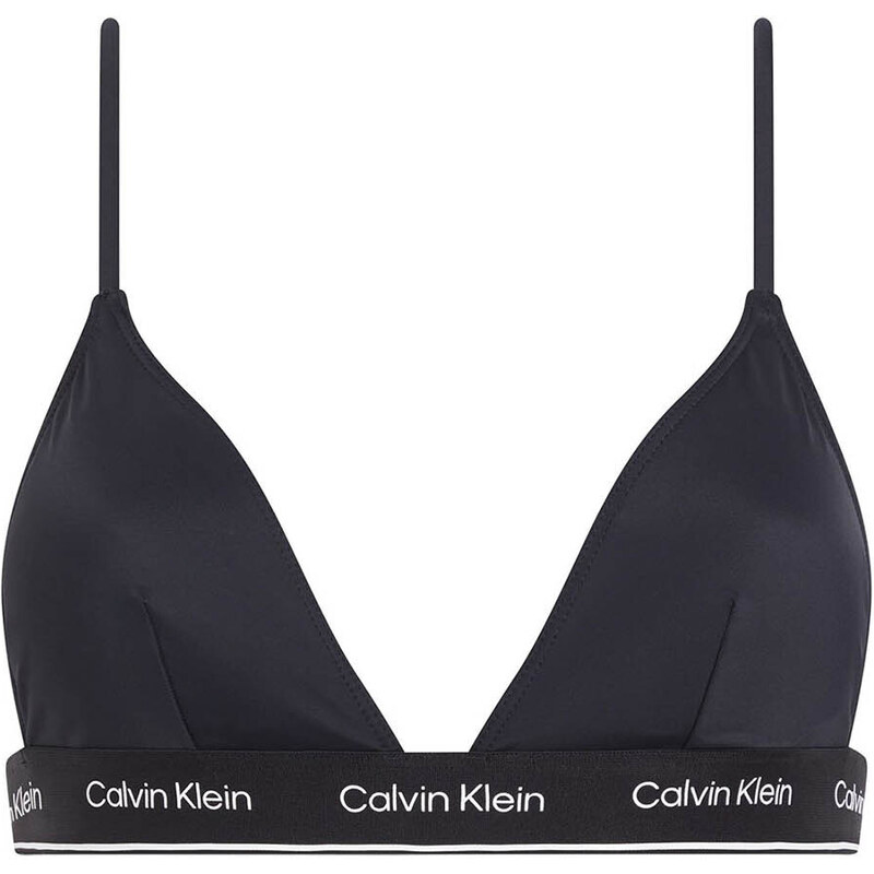 CALVIN KLEIN Bikini Top Triangle-Rp KW0KW02424 BEH pvh black