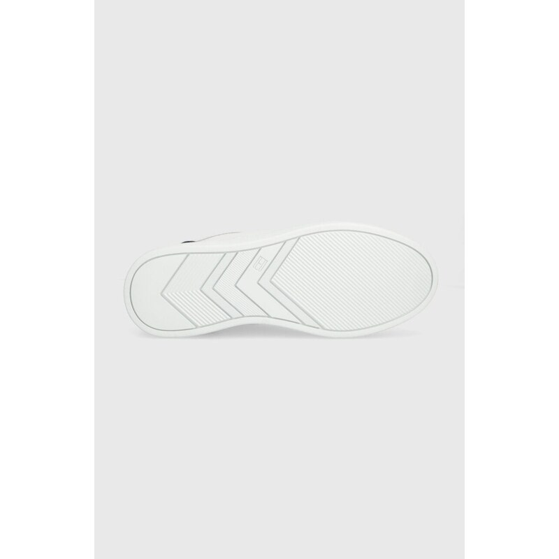 Δερμάτινα αθλητικά παπούτσια Tommy Hilfiger ELEVATED ESSENTIAL COURT SNEAKER χρώμα: άσπρο, FW0FW07635