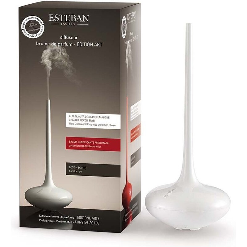 Διαχυτής αρωμάτων με υπέρηχους Esteban Art Edition Blanc
