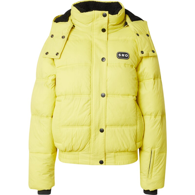 TOPSHOP Χειμερινό μπουφάν κίτρινο νέον