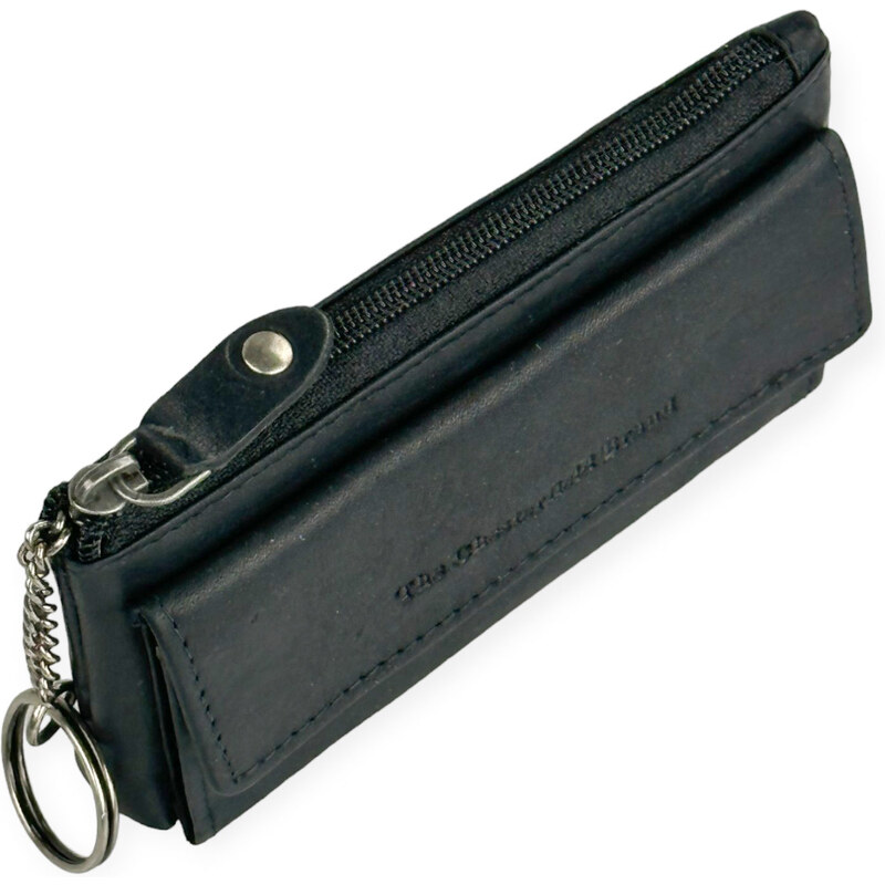 Πορτοφόλι κλειδοθηκη δέρμα Μαύρο The Chesterfield Brand C08.050900
