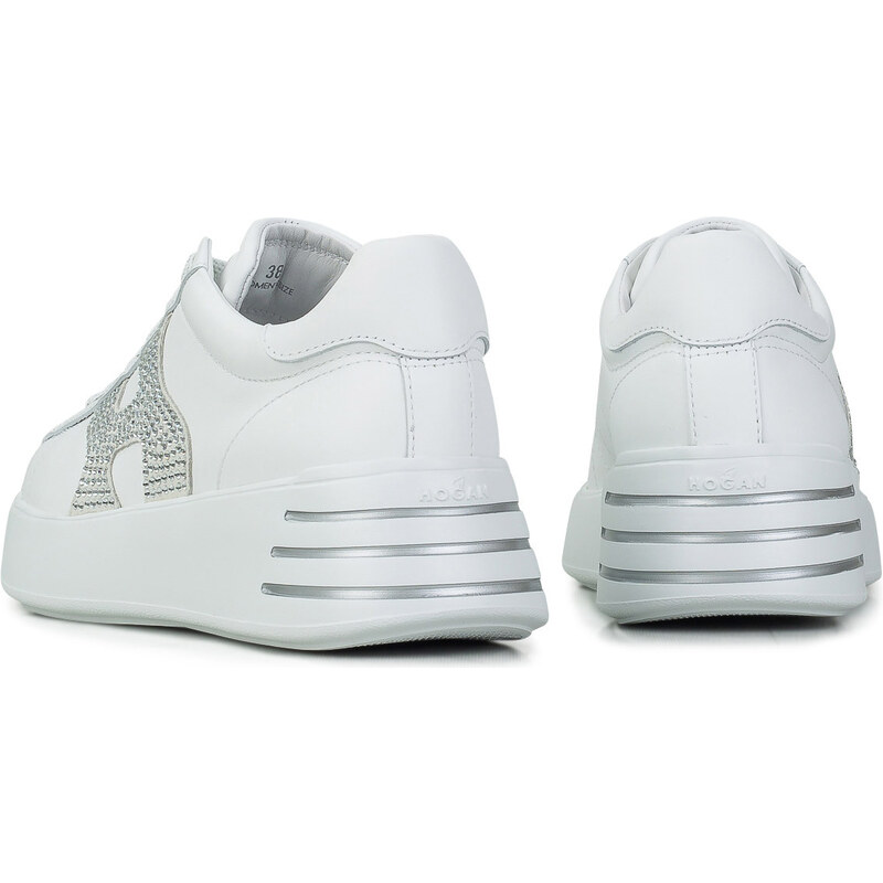 Sneakers Γυναικεία Hogan Λευκό Hogan Rebel H564 H Strass
