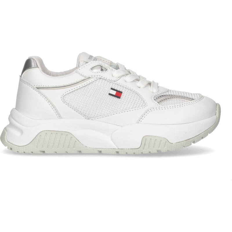 TOMMY HILFIGER SNEAKER WHITE T3A9-33219-1695X025 ΛΕΥΚΟ