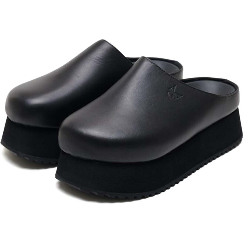 CALVIN KLEIN Πλατφορμες Close Toe Flatform Mg Uc YW0YW01440 0GT triple black