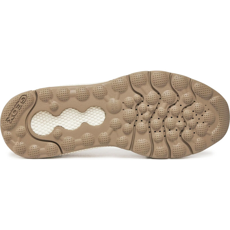 Geox U Spherica Actif A Knitted Skin Ανδρικά Ανατομικά Sneakers Μπεζ (U35BAA 0006K C8182)