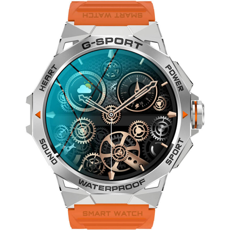 Smartwatch Microwear K62 - Orange