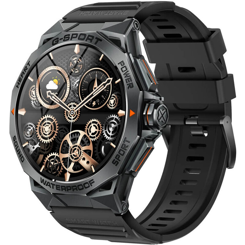 Smartwatch Microwear K62 - Black