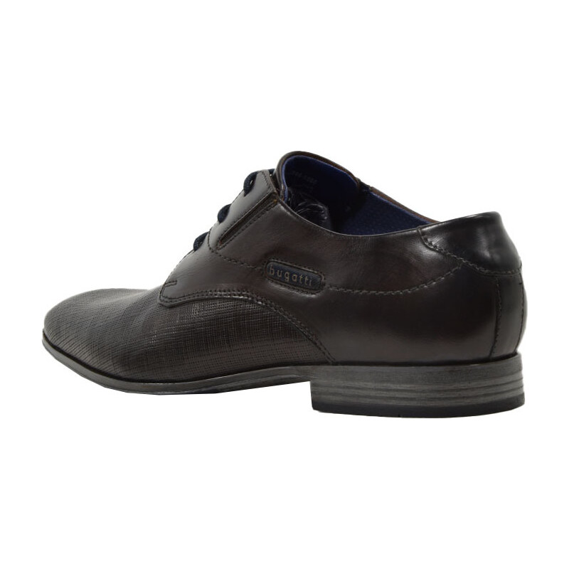 Ανδρικά παπούτσια BUGATTI 311-95514-3000 6000 brown καφέ δέρμα