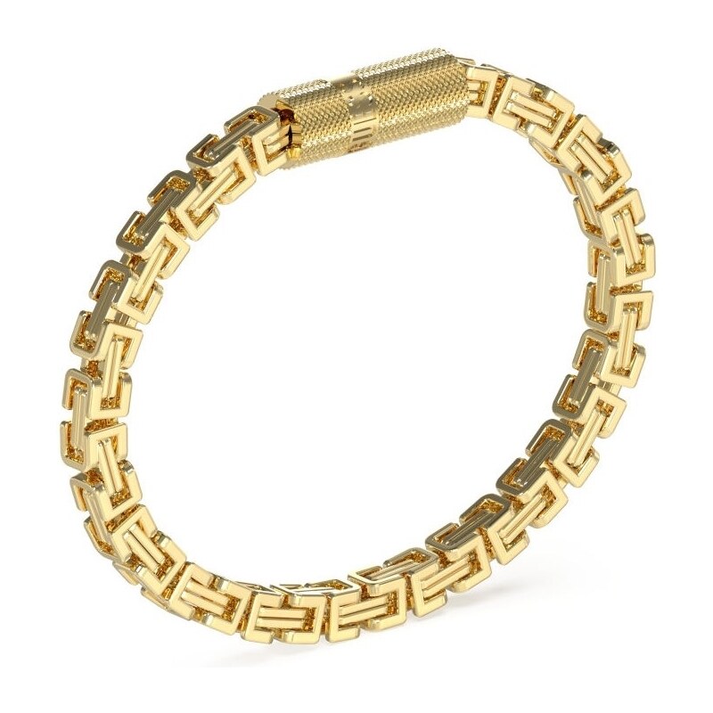 Guess Jewellery GUESS STEEL Βραχιόλι από Ανοξείδωτο ατσάλι Gold JUMB04084JWYGL