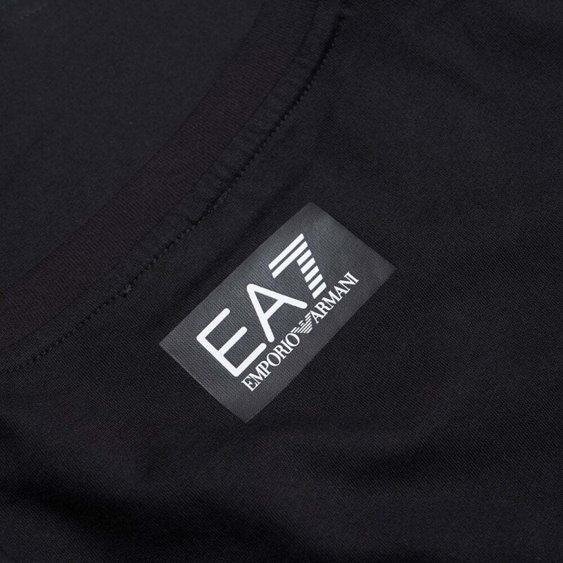 EA7 T-Shirt Graphic Στάμπα Κανονική Γραμμή