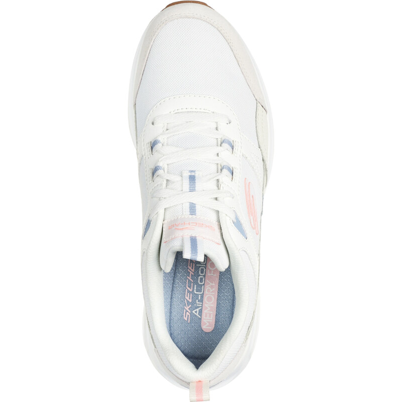 Skechers Court Retro Avenue Off White Γυναικεία Ανατομικά Sneakers Σπασμένο Λευκό (150075-OFWT)