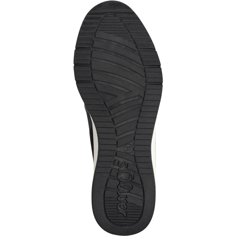 S. Oliver Black Comb Γυναικεία Ανατομικά Sneakers Μαύρα (5-23608-42 001)