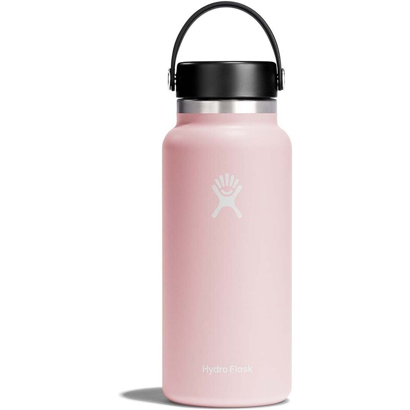 Θερμικό μπουκάλι Hydro Flask 32 Oz Wide Flex Cap Trillium χρώμα: ροζ, W32BTS678