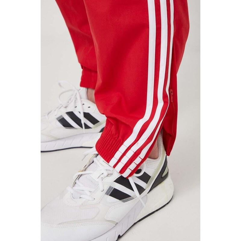 Παντελόνι φόρμας adidas Originals Adicolor Woven Firebird Track Top χρώμα: κόκκινο, IT2498