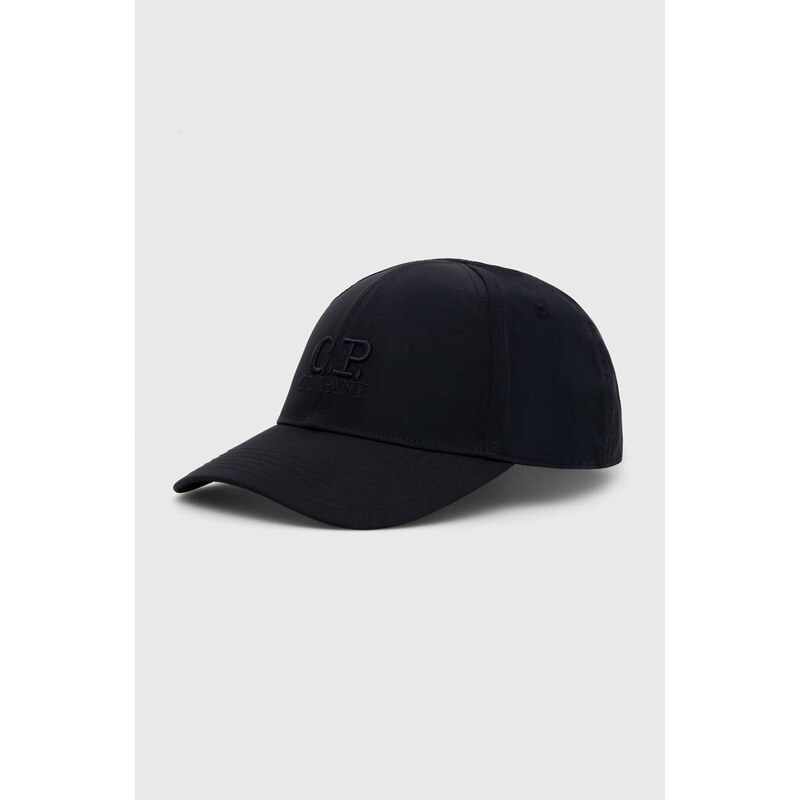 Καπέλο C.P. Company Chrome-R Logo Cap χρώμα: ναυτικό μπλε, 16CMAC147A005904A
