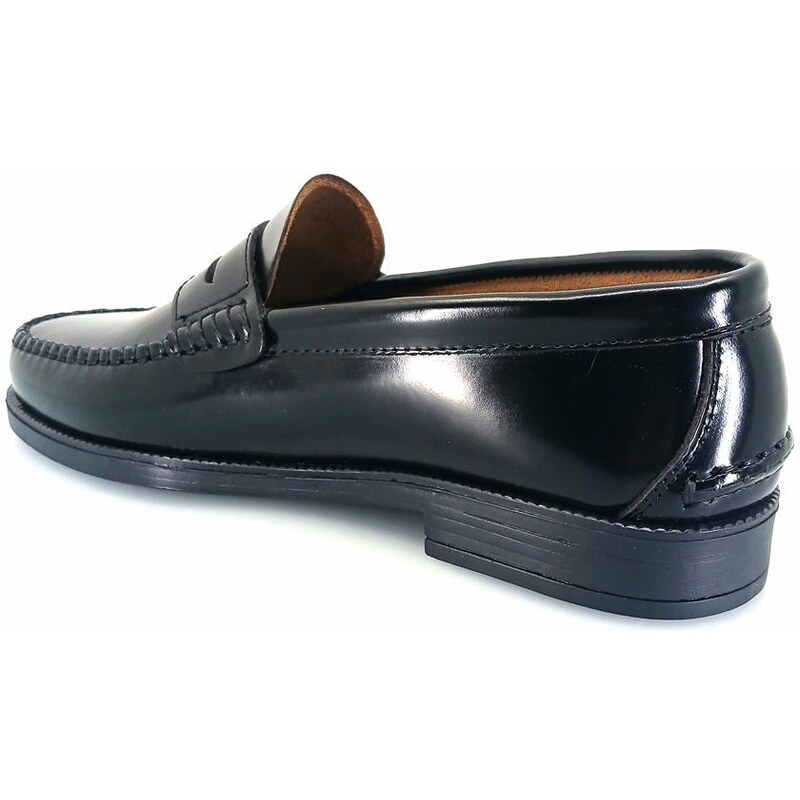 Boxer 19321 (μαύρο) ανδρικά penny loafers
