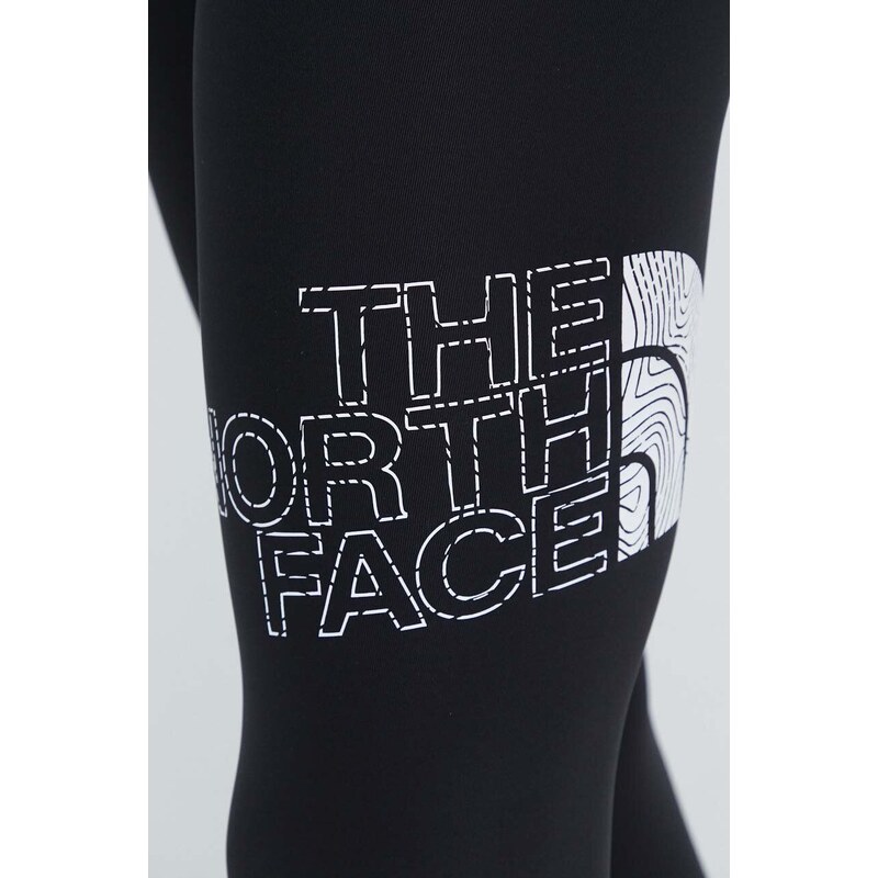 Αθλητικό κολάν The North Face Flex χρώμα: μαύρο