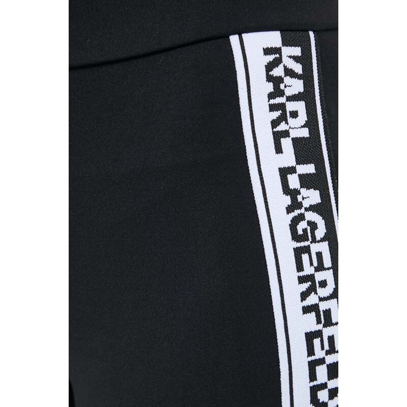 Κολάν Karl Lagerfeld χρώμα: μαύρο