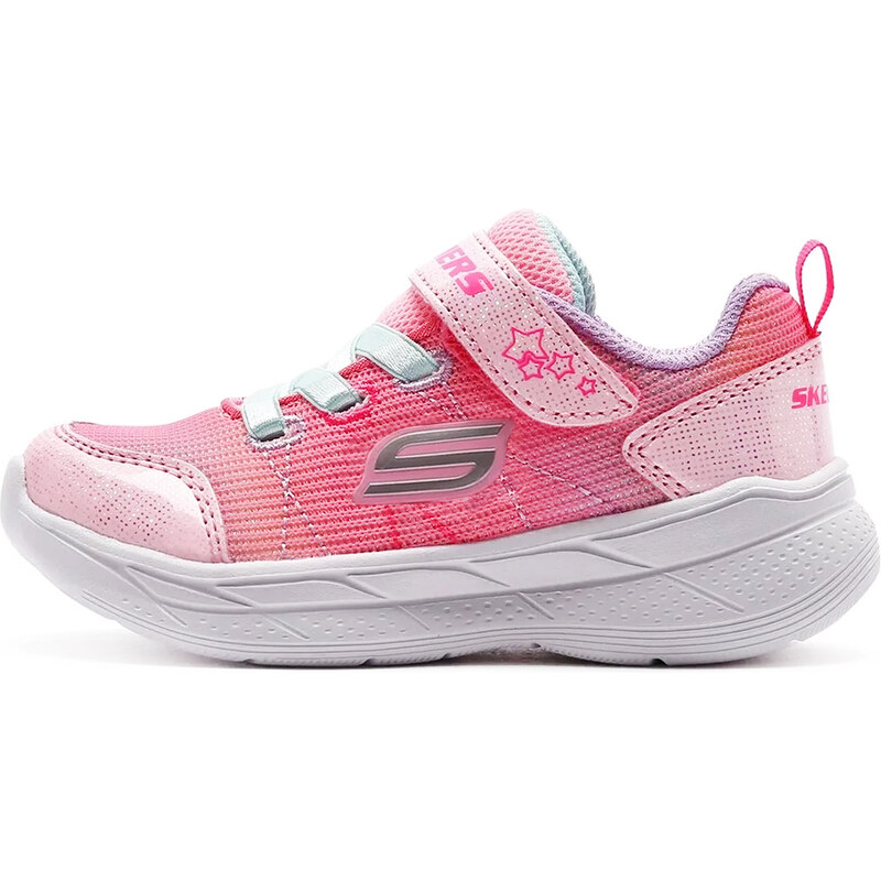 Skechers Kids Stars Away Pink/Multi Παιδικά Ανατομικά Sneakers Ροζ/Πολύχρωμα (303518N-PKMT)