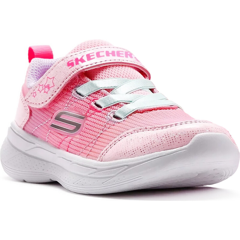 Skechers Kids Stars Away Pink/Multi Παιδικά Ανατομικά Sneakers Ροζ/Πολύχρωμα (303518N-PKMT)