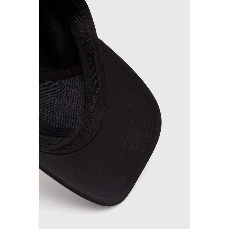 Καπέλο C.P. Company Chrome-R Logo Cap χρώμα: μαύρο, 16CMAC147A005904A