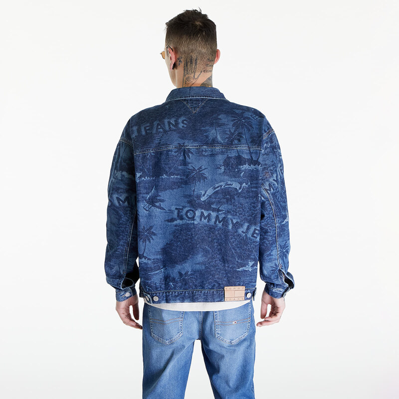 Tommy Hilfiger Ανδρικά denim jacket Tommy Jeans Aiden Oversized Trucker Jacket Denim