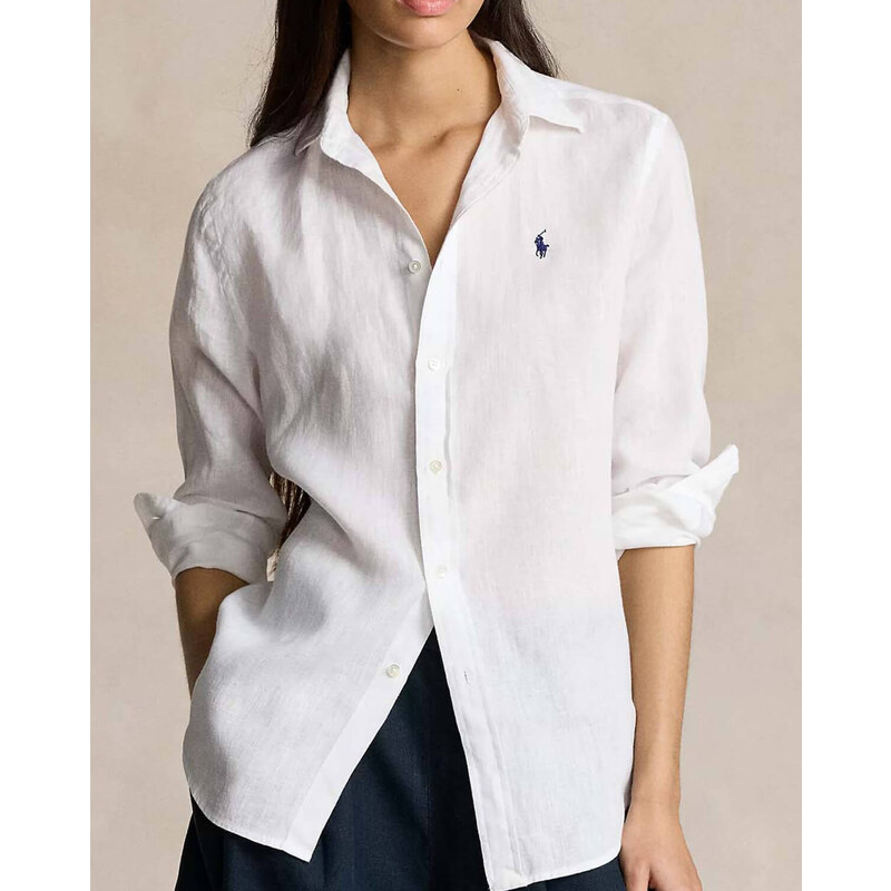 Γυναικείο Μακρυμάνικο Πουκάμισο Polo Ralph Lauren - Ls Rx Anw St-Long Sleeve-Button Front Shirt 211920516006 100