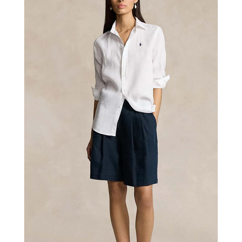 Γυναικείο Μακρυμάνικο Πουκάμισο Polo Ralph Lauren - Ls Rx Anw St-Long Sleeve-Button Front Shirt 211920516006 100