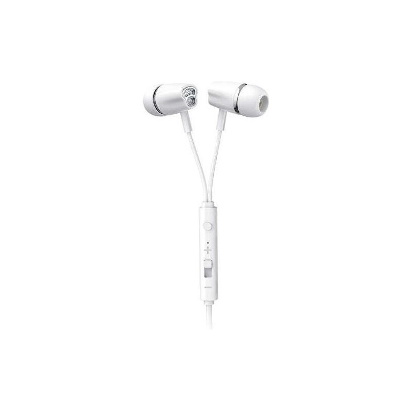 JOYROOM earphones με μικρόφωνο JR-EL114, 3.5mm, 1.2m, λευκά
