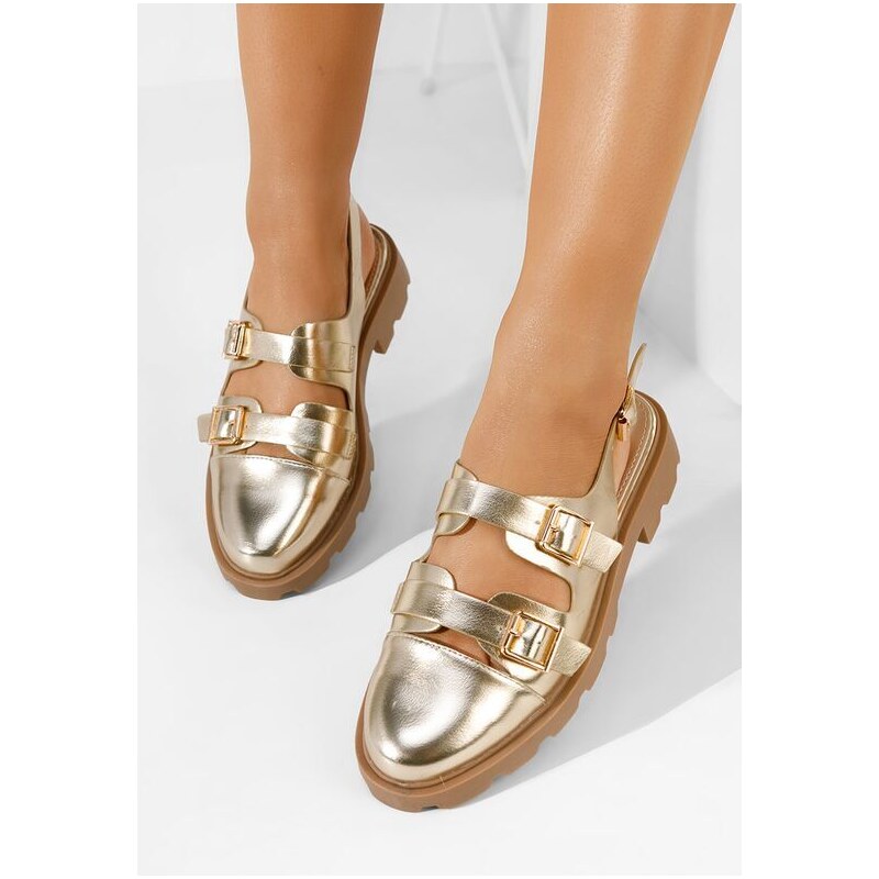 Zapatos Casual παπουτσια γυναικεια Agripina χρυσο