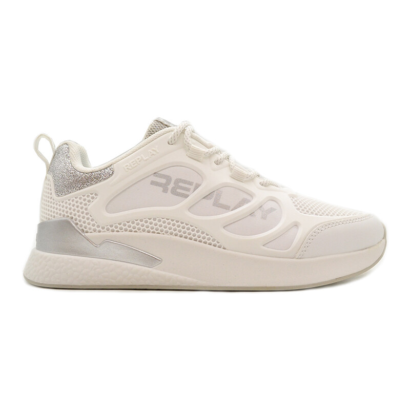 REPLAY ΓΥΝΑΙΚΕΙΟ SNEAKER GBS54 .202.C0011S 081 WHITE SILVER