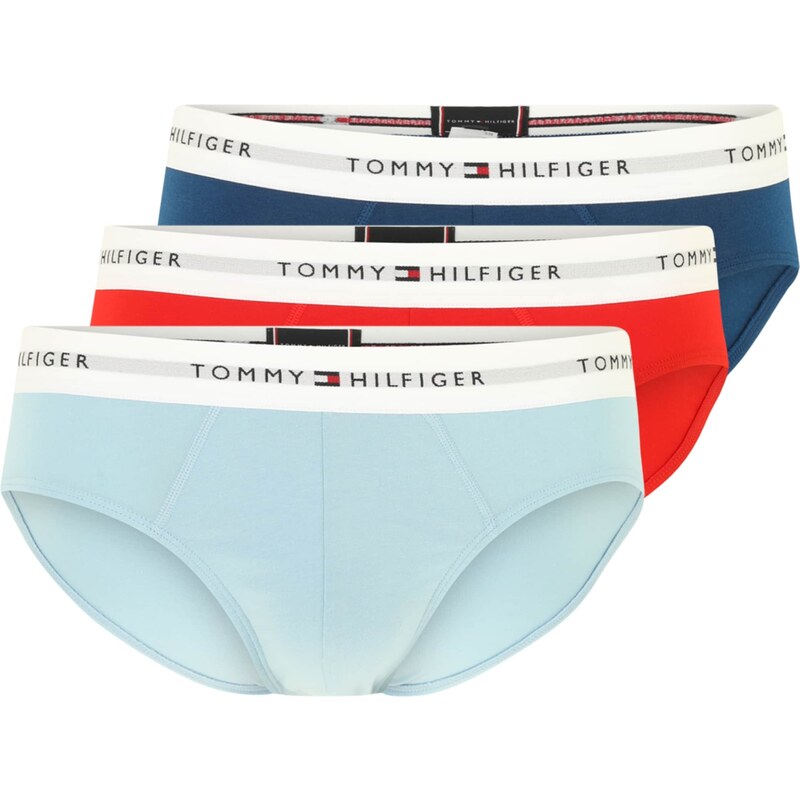 Tommy Hilfiger Underwear Σλιπ γαλάζιο / σκούρο μπλε / κόκκινο φωτιάς / λευκό