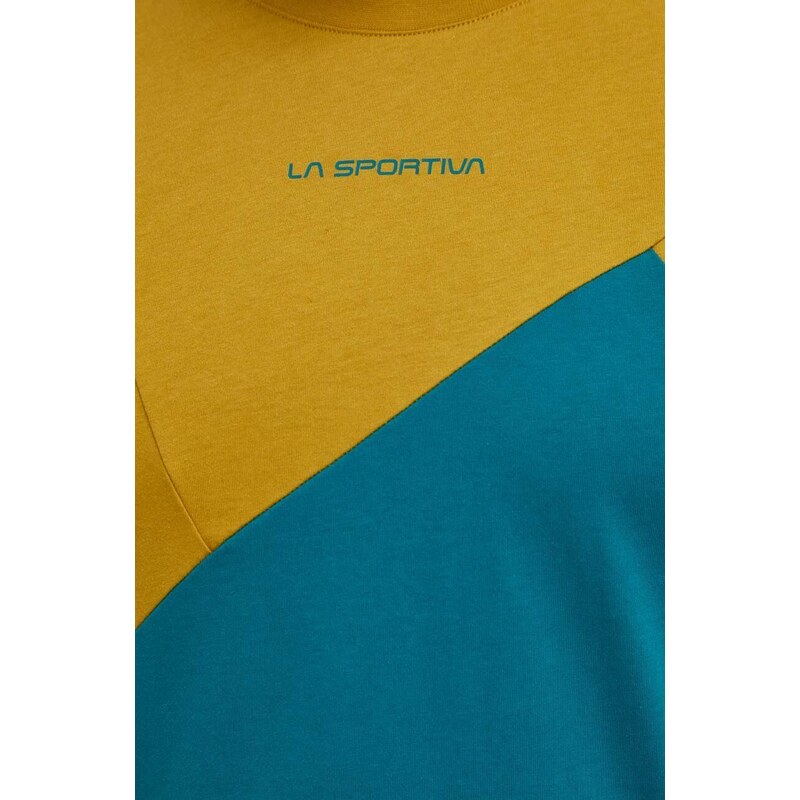 Μπλουζάκι LA Sportiva Dude χρώμα: πράσινο, F24733732