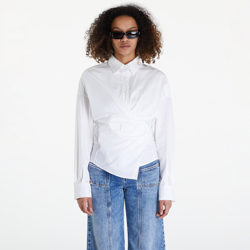 Γυναικεία πουκάμισα Diesel C-Siz-N1 Shirt White