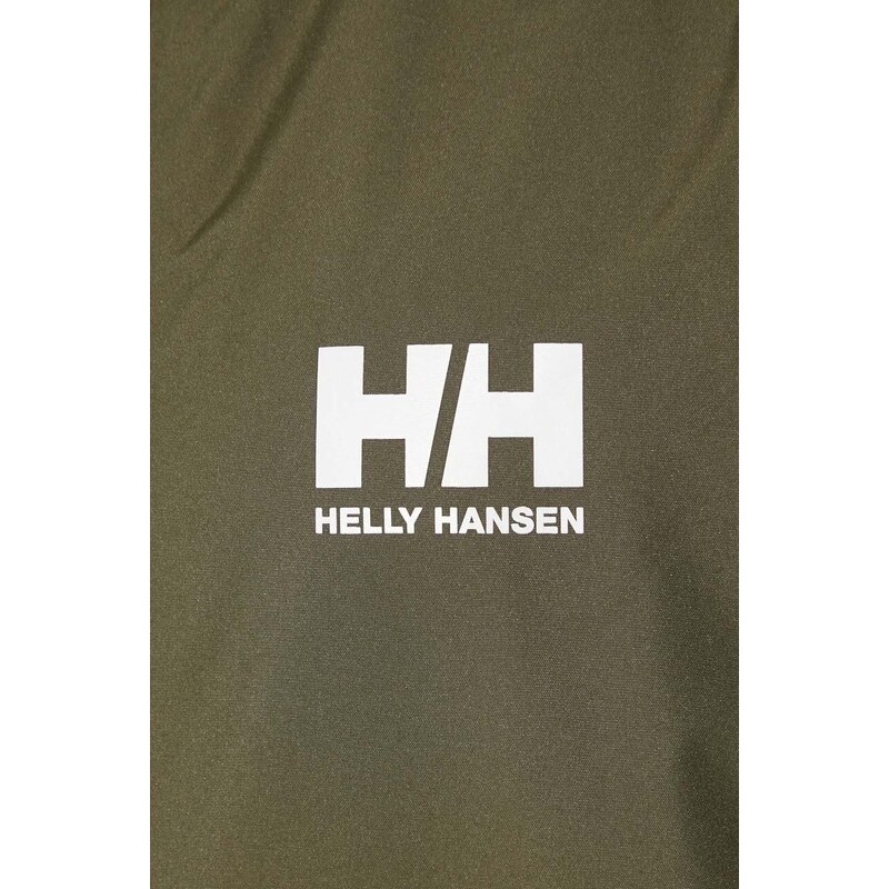 Μπουφάν Helly Hansen χρώμα: πράσινο