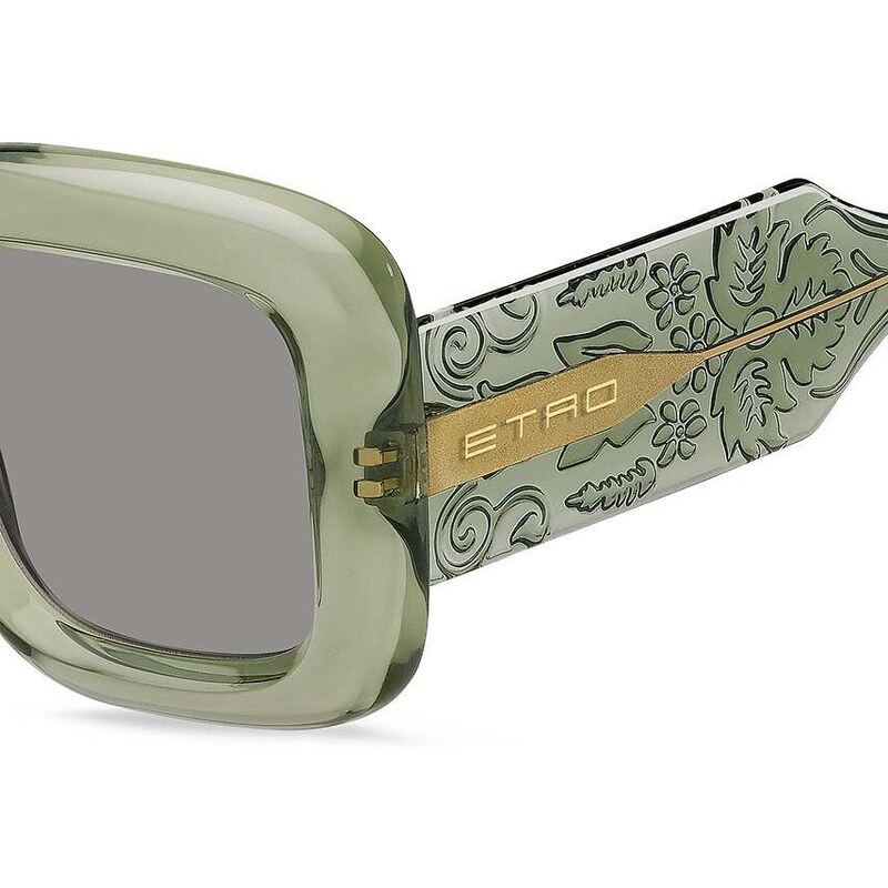Γυαλιά ηλίου Etro χρώμα: πράσινο
