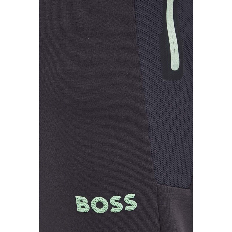 Παντελόνι φόρμας Boss Green χρώμα: γκρι