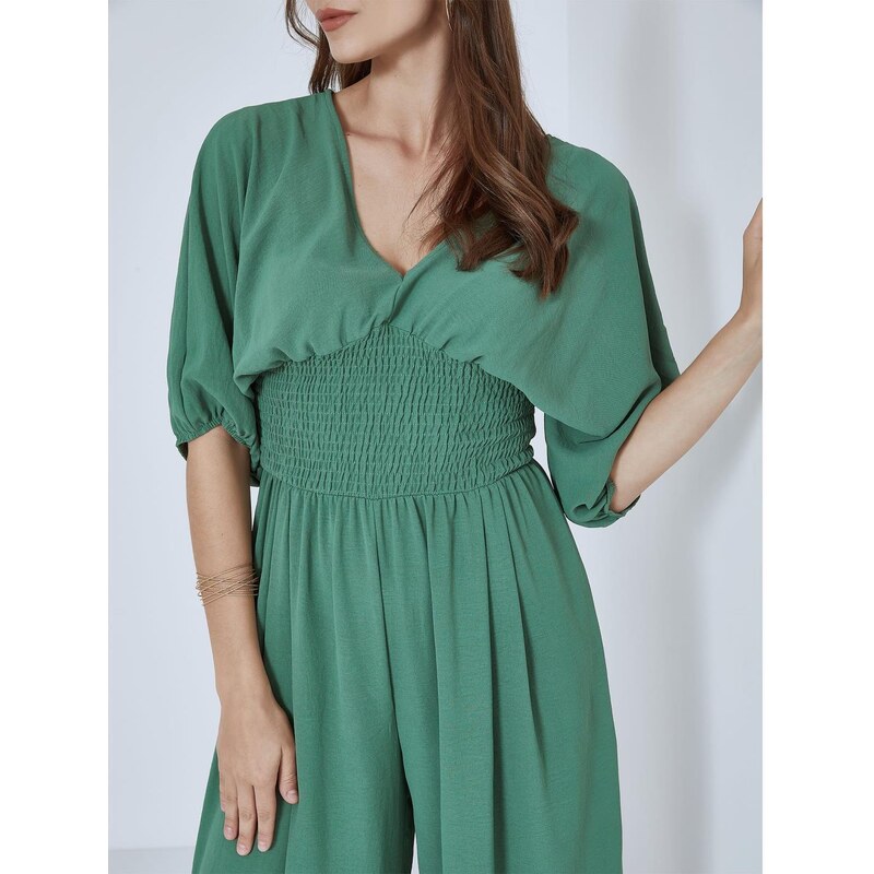 Celestino Μονόχρωμη ολόσωμη φόρμα πρασινο για Γυναίκα