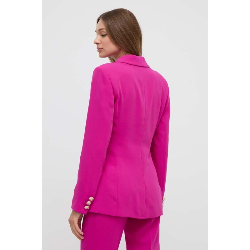 Σακάκι Marciano Guess χρώμα: ροζ