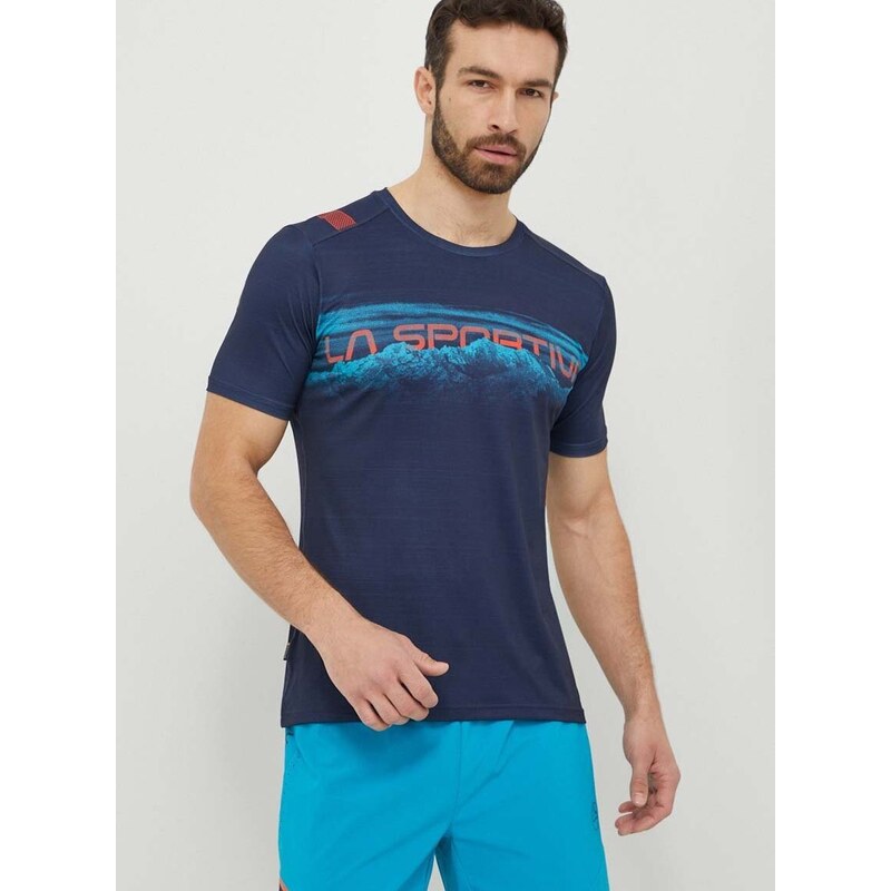 Αθλητικό μπλουζάκι LA Sportiva Horizon χρώμα: ναυτικό μπλε, P65643643