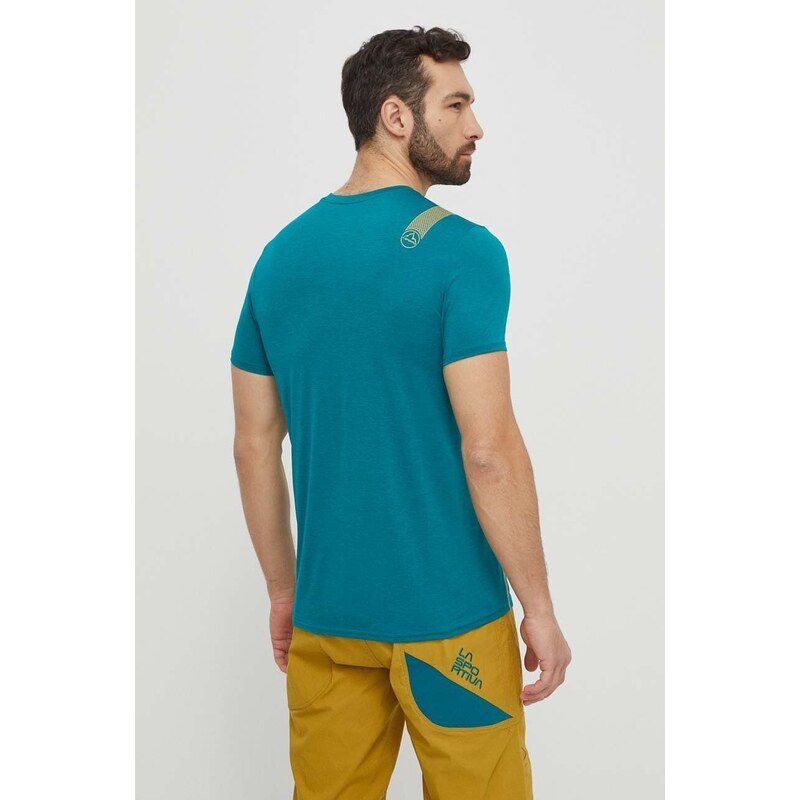 Αθλητικό μπλουζάκι LA Sportiva Tracer χρώμα: πράσινο, P71733733