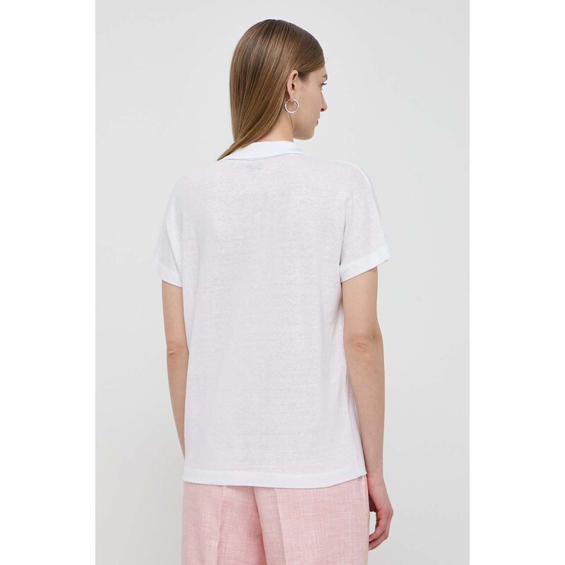 Λινό πόλο BOSS