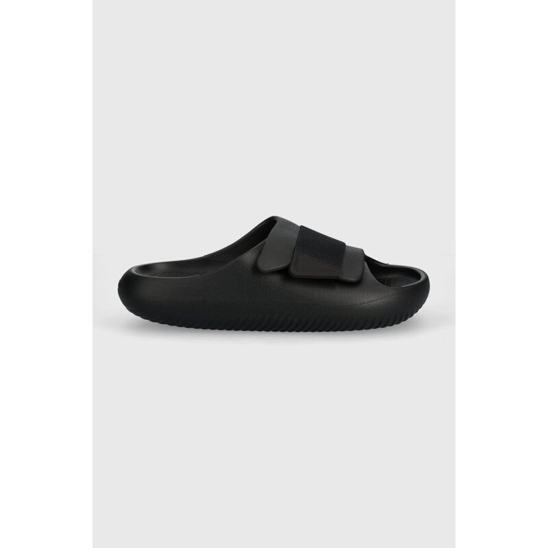 Παντόφλες Crocs Mellow Luxe Recovery Slide χρώμα: μαύρο, 209413