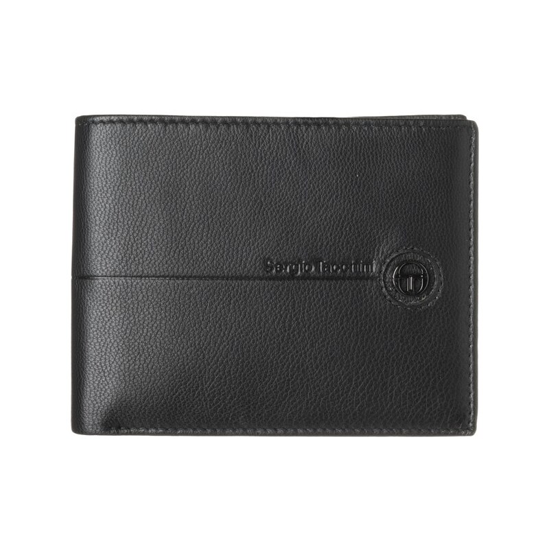 Sergio Tacchini Ανδρικό Δερμάτινο Πορτοφόλι (1377), Μαύρο