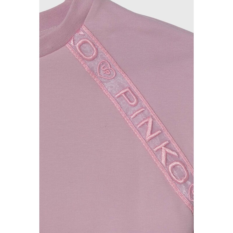 Παιδική μπλούζα Pinko Up χρώμα: ροζ