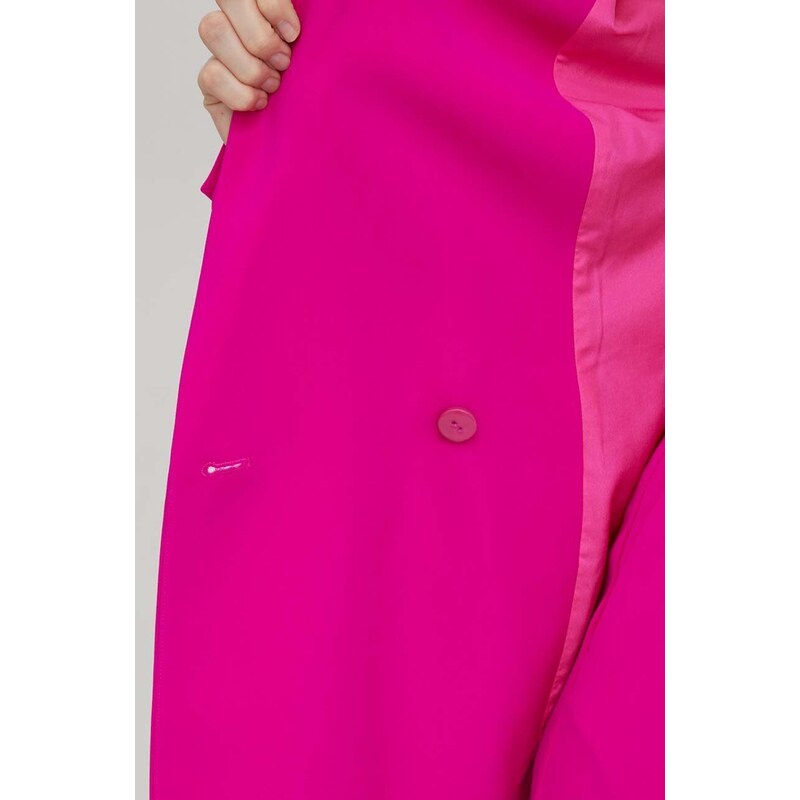 Σακάκι Stine Goya χρώμα: ροζ