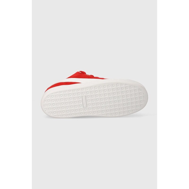 Δερμάτινα αθλητικά παπούτσια Puma Suede XL Ozweego Suede XL χρώμα: κόκκινο, 39525 GY6177 395205
