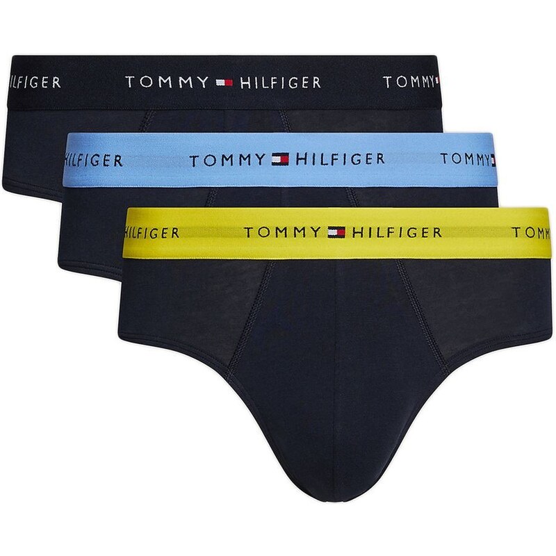 Tommy Hilfiger Ανδρικό Slip Signature Logo Briefs - Τριπλό Πακέτο